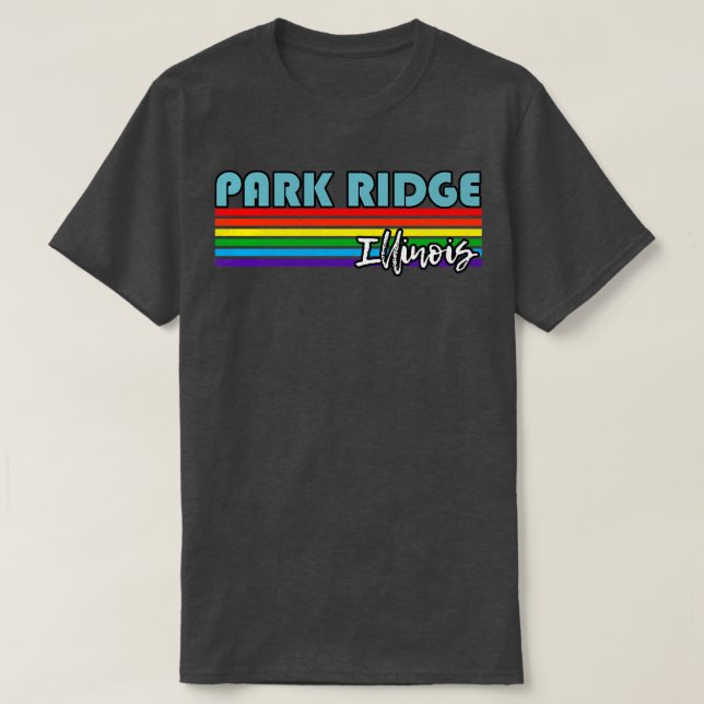 Park Ridge Illinois Pride  Park Ridge LGBT Gift LG T-Shirt (Design Front)