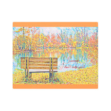 Park Scenery Garden Bench Fall Colors Autumn Leaf