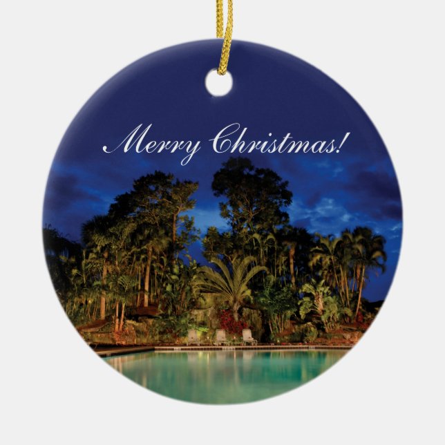 Park Shore Resort Ornament! Ceramic Ornament (Front)