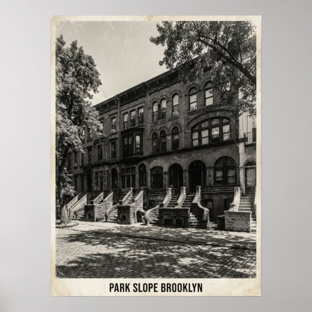 Park Slope Brooklyn New York Poster (Front)