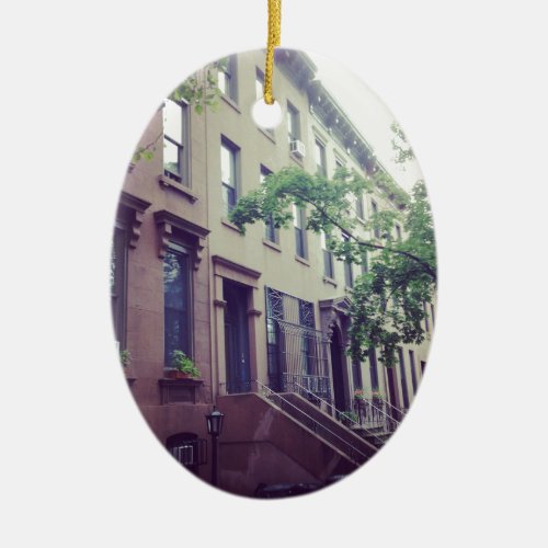 Park Slope Ceramic Ornament