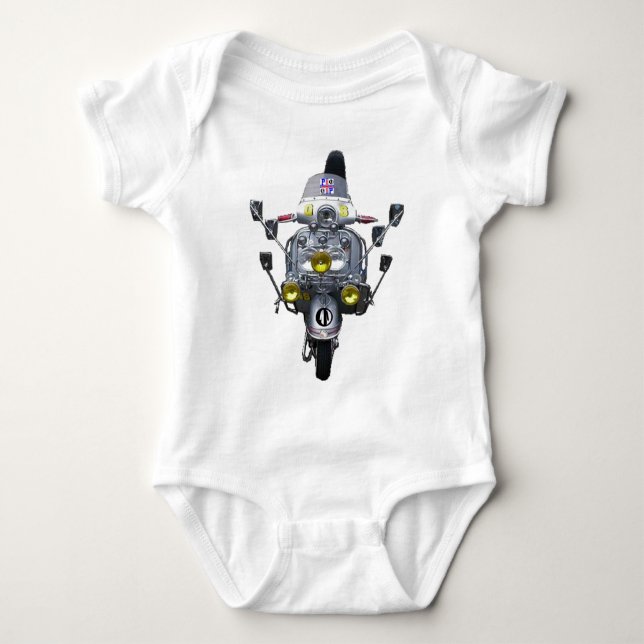 Parka Power  Baby Bodysuit (Front)