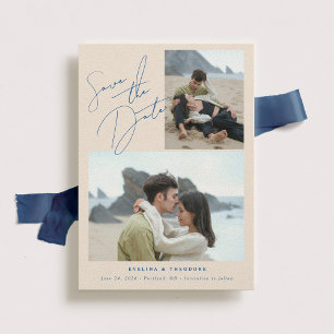 Parker 2 Photo Wedding Save the Date