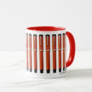 Parker Duofold Big Red Fountain Pens Mug
