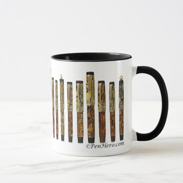 Parker Duofold Deluxe Fountain Pens Mug (Right)