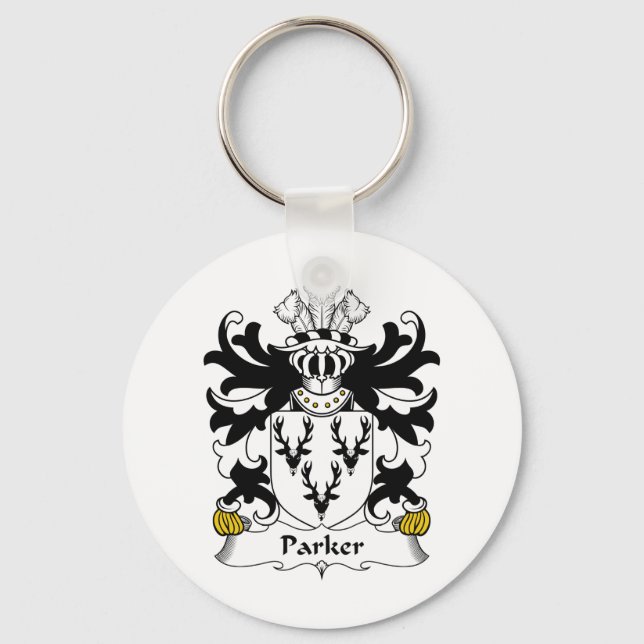 Parker Family Crest Keychain (Front)