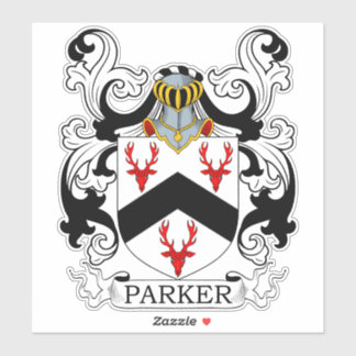 Parker Family Crest Sticker