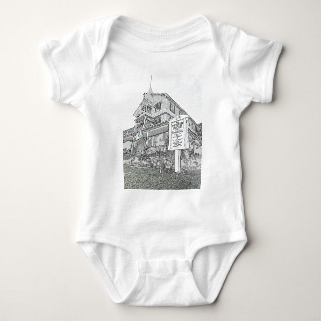Parker House Sketch - Jersey Shore Baby Bodysuit (Front)