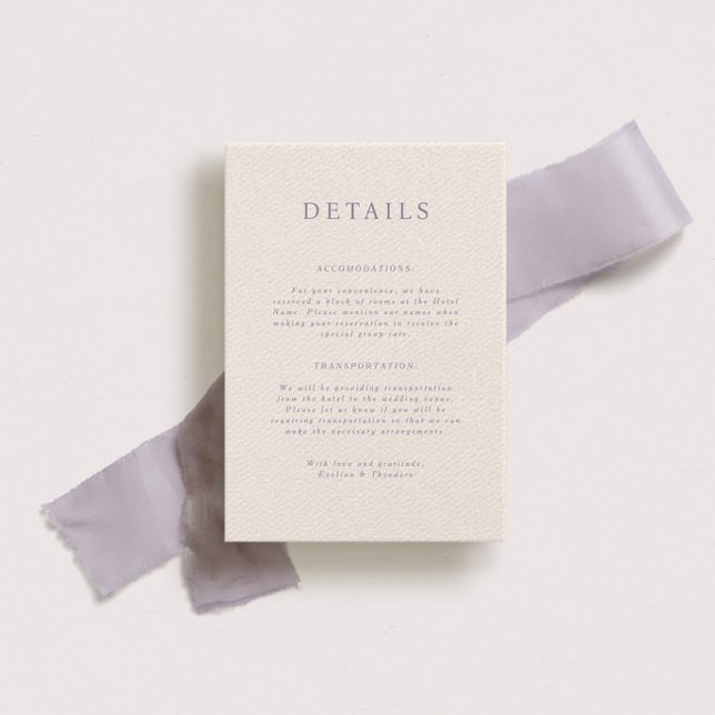 Parker Portait Wedding Details Card (Creator Uploaded)