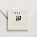 Parker QR Code Insert Card