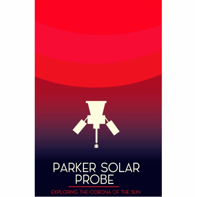 Parker Solar Probe Exploration Cutout (Front)