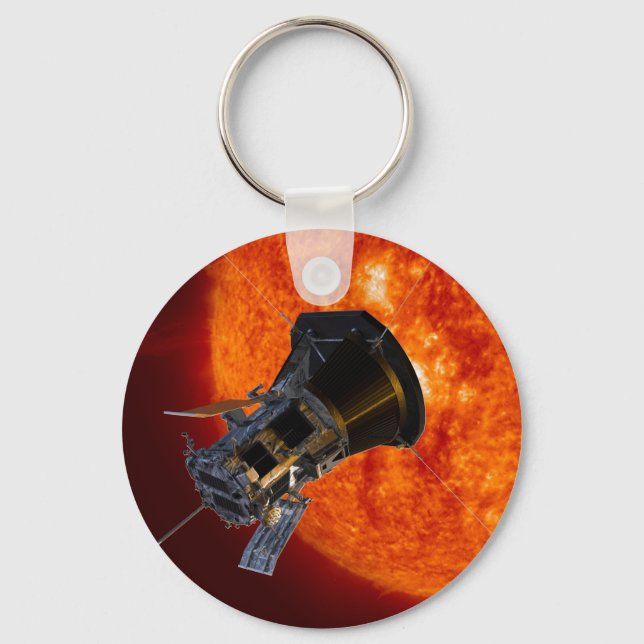 Parker Solar Probe Spacecraft Keychain (Front)