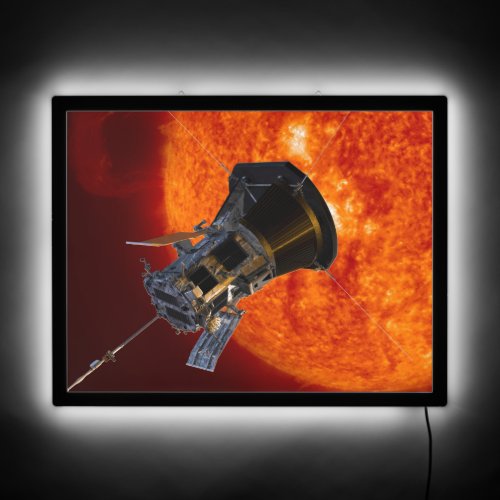 Parker Solar Probe Spacecraft LED Sign