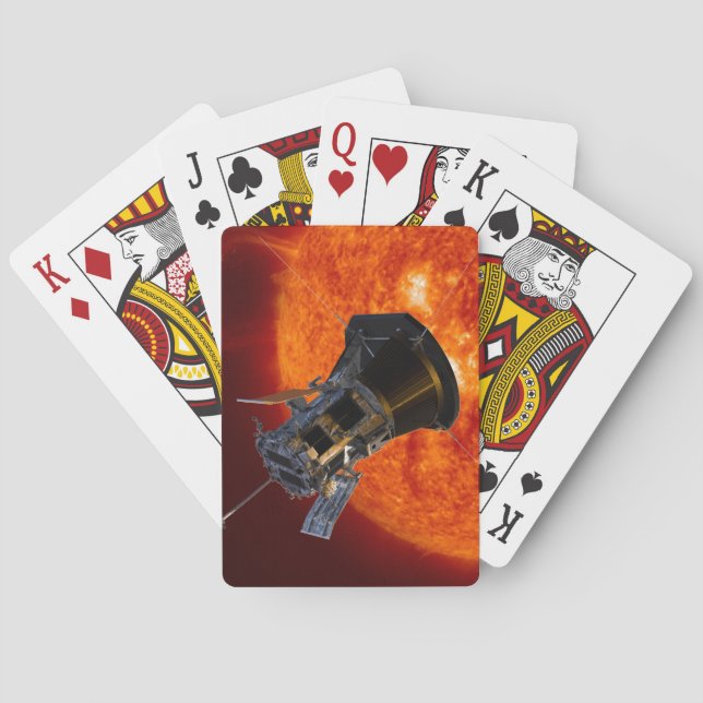 Parker Solar Probe Spacecraft Poker Cards (Back)