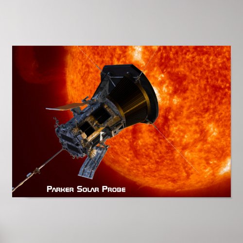 Parker Solar Probe Spacecraft Poster