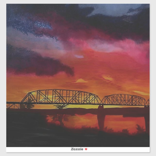 Parker train Bridge #1 Sticker (Sheet)