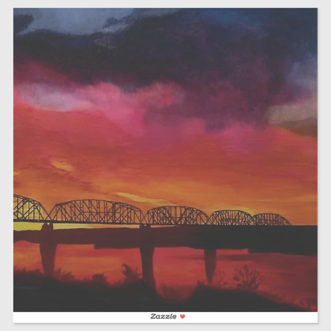 Parker train Bridge #2 Sticker (Sheet)