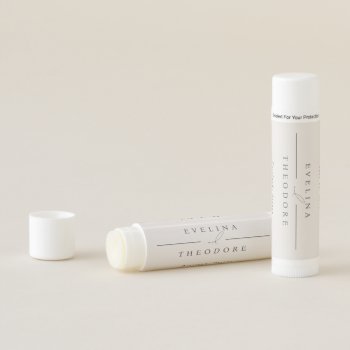 Parker Wedding Lip Balm by origamiprints at Zazzle