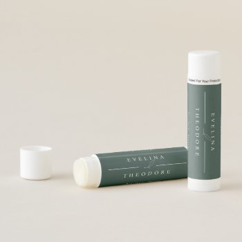 Parker Wedding Lip Balm by origamiprints at Zazzle