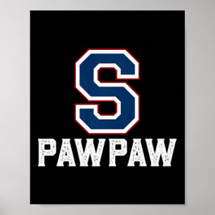 Parkersburg South Patriots Logo My Favorite Name P Poster