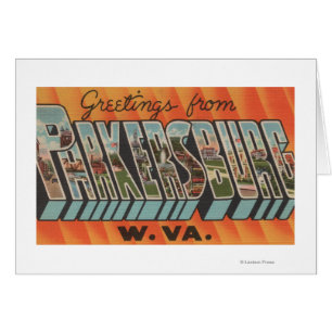 Parkersburg, West Virginia - Large Letter Scenes