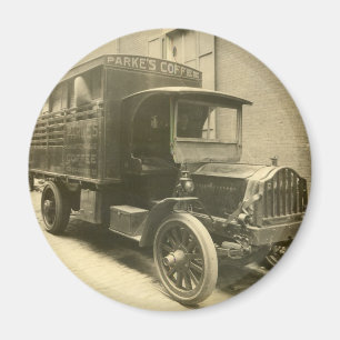 Parke's Coffee Truck Magnet