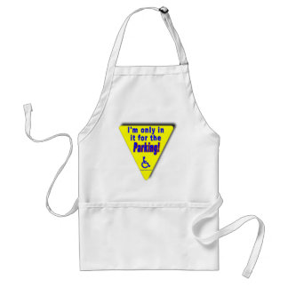 parking adult apron