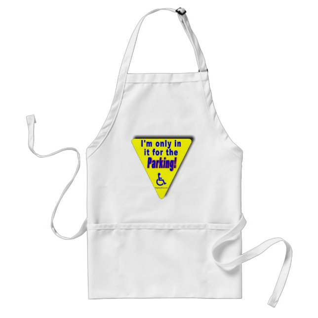parking adult apron (Front)