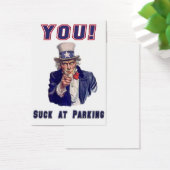Parking Courtesy Card (Desk)
