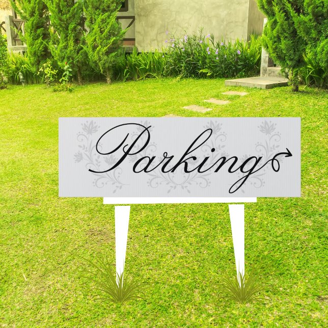 Parking Direction Sign | Party Event Yard (Creator Uploaded)
