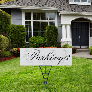 Parking Direction Sign Party Event Yard
