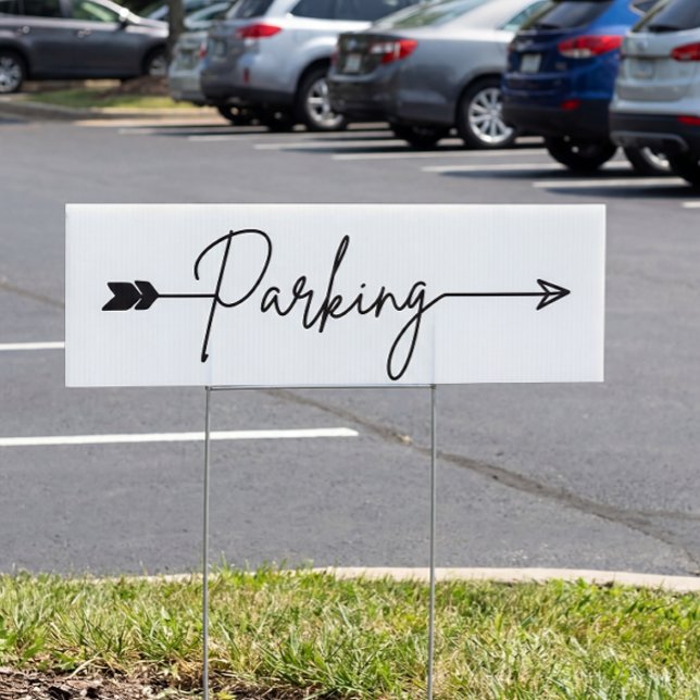 Parking direction sign, party sign (Creator Uploaded)