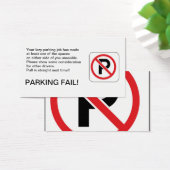 PARKING FAIL! (Desk)