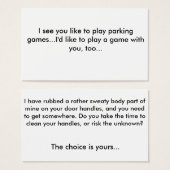 Parking Games (Front & Back)