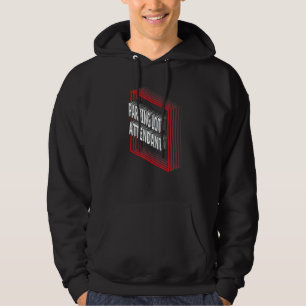 Parking Lot Attendant Job Title Appreciation Retro Hoodie