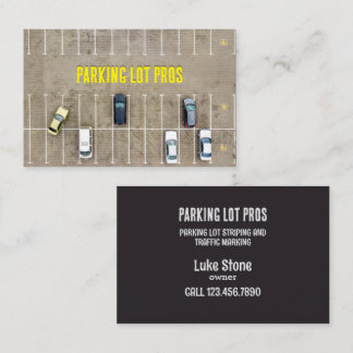 Parking Lot Striping Business Card