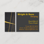 Parking Lot Striping Maintenance Business Cards at Zazzle