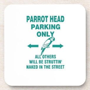 Parking only beverage coaster