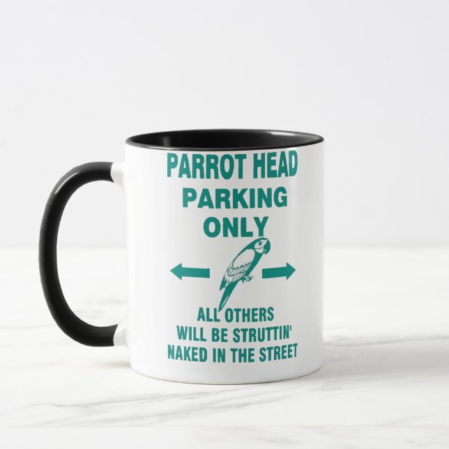 Parking only  mug (Left)
