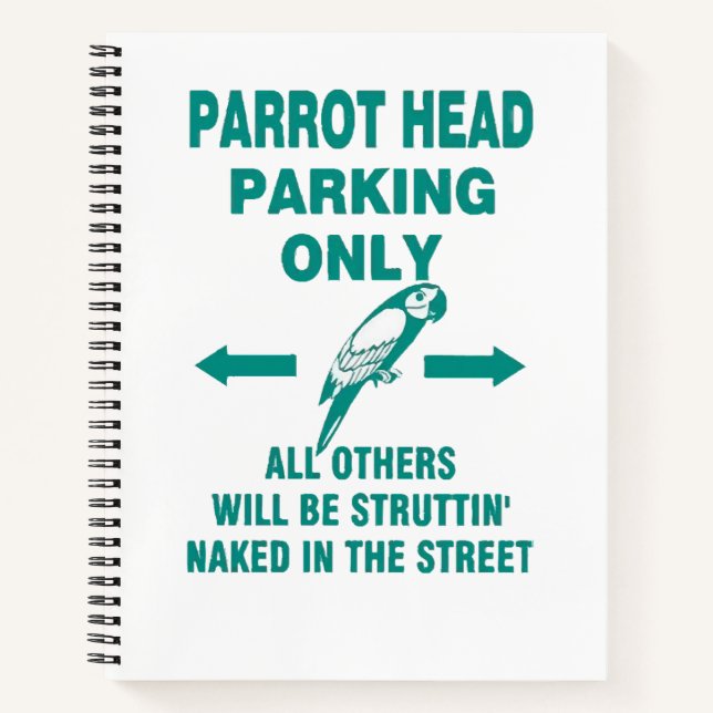 Parking only  notebook (Front)
