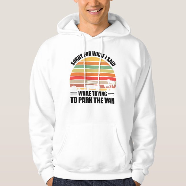 Parking The Van Funny Married Gift Hoodie (Front)