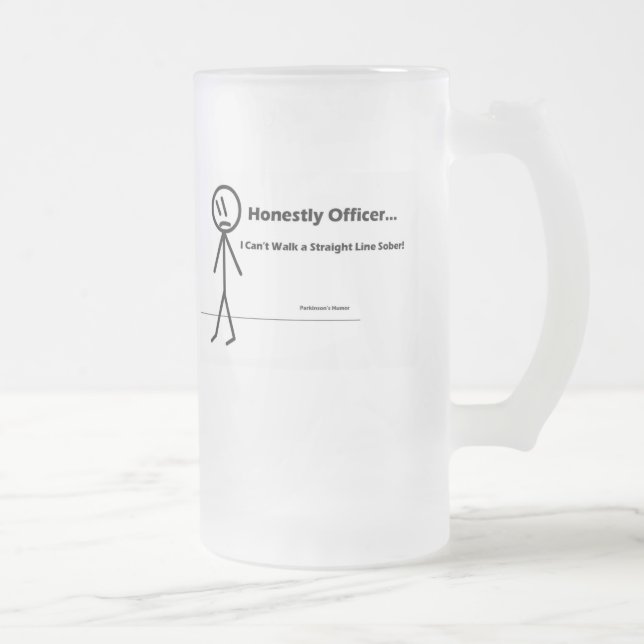 Parkinson Humor Mug (Right)