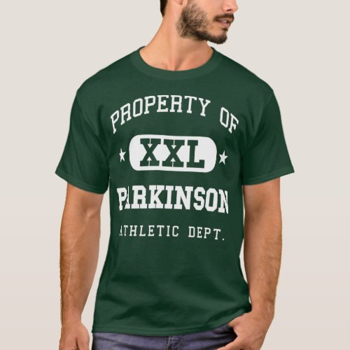 Parkinson Name Vintage Retro Funny Graphic T_Shirt