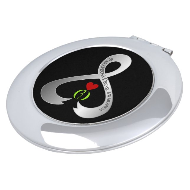Parkinson"s Awareness Ribbon  Compact Mirror (Turned)