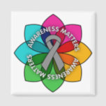 Parkinson’s Disease Awareness Matters Petals Magnet