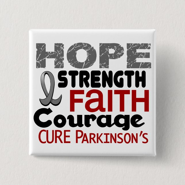 Parkinson’s Disease HOPE 3 Button (Front)