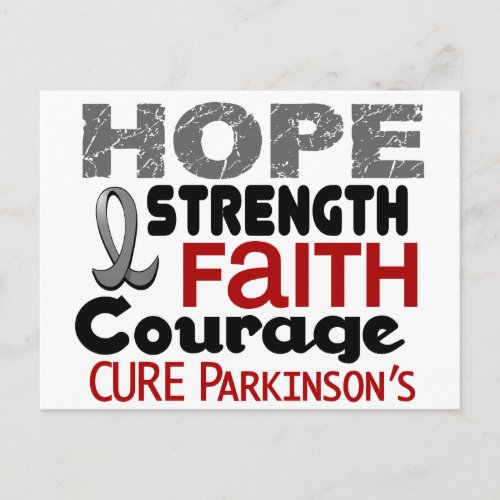 Parkinsons Disease HOPE 3 Postcard