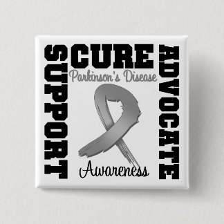 Parkinson,s Disease Support Advocate Cure Pinback Button