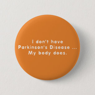 Parkinsons Anti-PD Pinback Button