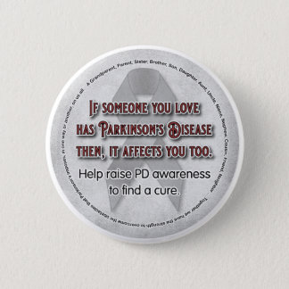 Parkinson's Awareness If Someone You Love Button